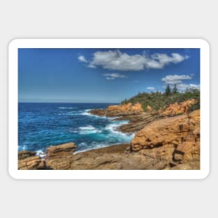 Bermagui Rocky Coast Sticker